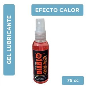 Gel lubricante efecto calor DIABLO 75cc
