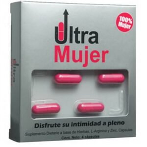 Vigorizantes naturales  Vigorizante femenino en cápsulas Ultra Mujer x4