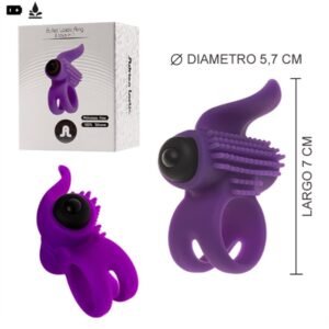 Anillo doble con vibracion y estimulador