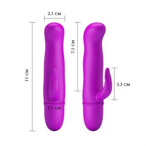 Vibrador estimulador con masajeador de clitoris