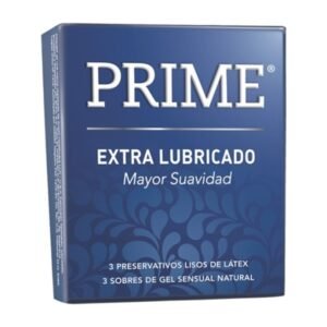 Preservativos Prime Extra Lubricados
