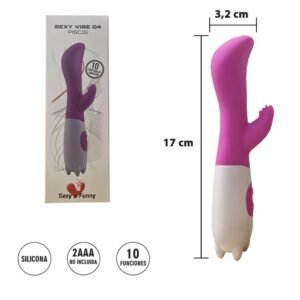 Piscis : Vibrador y estimulador de clitoris con 10 modos de vibracion